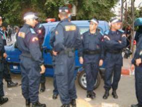 les policier de maroc